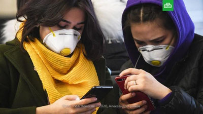 'Kishi virus bilan zararlangan niqobni taqib yursa, ko`p miqdorda virus yuqadimi?'ning rasmi