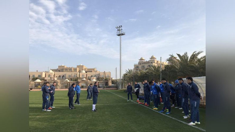 'O`zbekiston terma jamoasi Turkiyada qisqa muddatli yig`inga kirishdi'ning rasmi