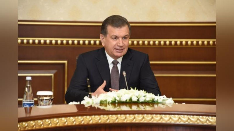 '​O`zbekiston Prezidenti Turkiya tashqi ishlar vazirini qabul qildi'ning rasmi