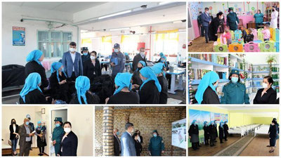 'Ombudsman  Zangiota ayollar qamoqxonasidagi mahkumalarning shikoyatini tingladi'ning rasmi