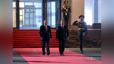 'Vladimir Putinning O`zbekistonga davlat tashrifi yakunlandi'ning rasmi
