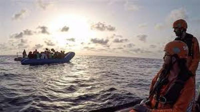 ' BMT: O`rta Er dengizida ketma-ket oltinchi yil mingdan ortiq muhojirlar halok bo`ldi 'ning rasmi