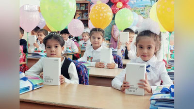 Изрображение 'ХОКИМ ТАШКЕНТА ПОДАРИЛ ВСЕМ ПЕРВОКЛАССНИКАМ 169-Й ШКОЛЫ ПЛАНШЕТЫ (ФОТО)'