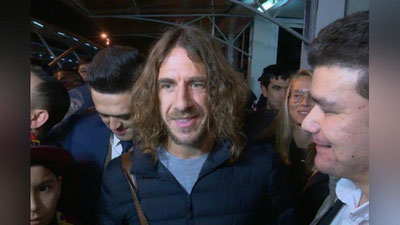 Изрображение 'КАРЛЕС ПУЙОЛЬ ПРИЛЕТЕЛ В ТАШКЕНТ (ВИДЕО)'