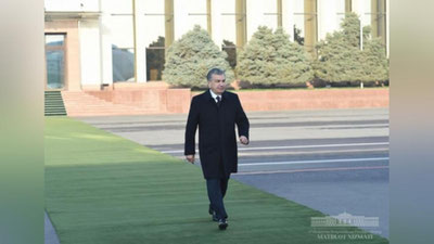 'Prezident Qoraqalpog`istonga jo`nab ketdi'ning rasmi