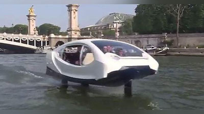 'Fransiyada Sena daryosi uzra parvoz qilguvchi taksi paydo bo`ldi (Video)'ning rasmi