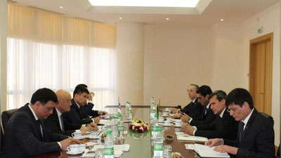 'Ўзбекистон ва Туркманистон ТИВ халқаро ва минтақавий муаммолар юзасидан фикр алмашди'ning rasmi