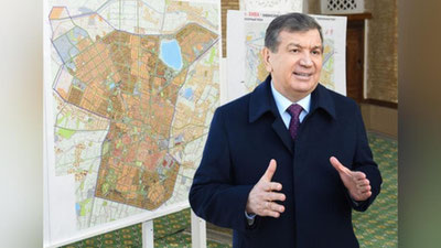 '​Prezident Shavkat Mirziyoev Xorazm viloyatiga tashrif buyurdi'ning rasmi