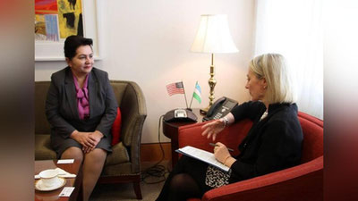 '​Tanzila Narbaeva vashingtonda inson huquqlari masalalari bo`yicha bir qator uchrashuvlar o`tkazdi'ning rasmi