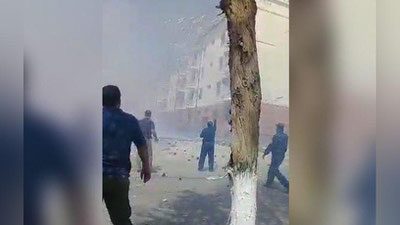 '​2019 yil 8 aprel kuni Surxondaryo viloyatining Termiz shahrida portlash sodir bo`lgani haqida IIV rasmiy axborot berdi'ning rasmi