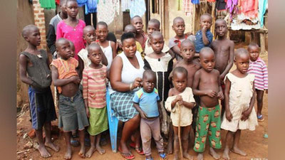 'Dunyodagi eng ko`p farzandli ona topildi 'ning rasmi