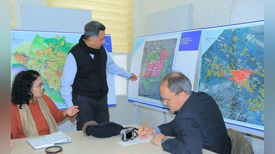 'Samarqand shahrining bosh loyihasi YuNESKO eksperti bilan muhokama qilindi'ning rasmi