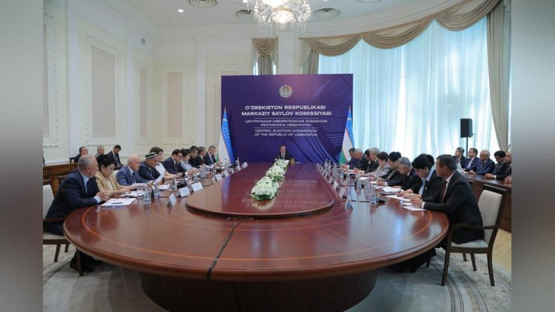 'Markaziy saylov komissiyasi saylov natijalarini tasdiqladi'ning rasmi
