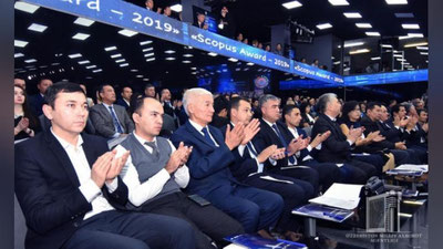 Изрображение 'В Ташкенте наградили лучших ученых Узбекистана (видео)'