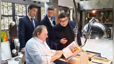 'Jerar Deparde O`zbekistonga keladi'ning rasmi