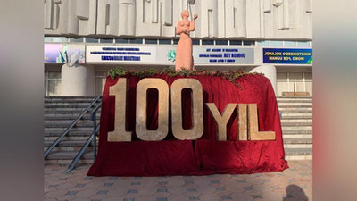 'P.Benkov maktabiga bir asr to`ldi'ning rasmi