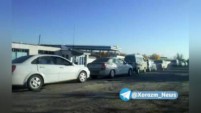 'Xorazmliklar gaz “zapravkalarning” ommaviy yopilish sababini so`rashmoqda?'ning rasmi