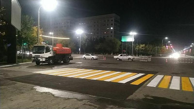 Изрображение 'Участок улицы Нукусской открылся после устранения последствий коммунальной аварии'