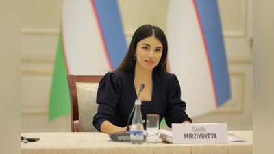 'Saida Mirziyoeva ko`ngillilarni San`at Normetov bilan yugurishga chorlamoqda (video)'ning rasmi