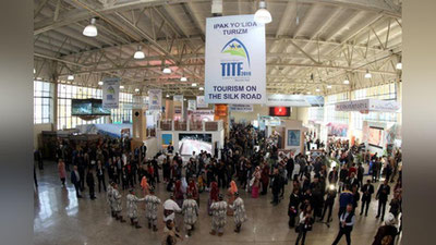 Изрображение 'В Ташкенте открылась ярмарка "Туризм на Шелковом пути" (фото)'
