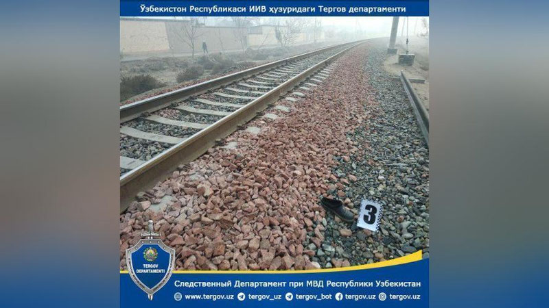 Изрображение 'Поезд переехал пенсионера в Наманганской области'