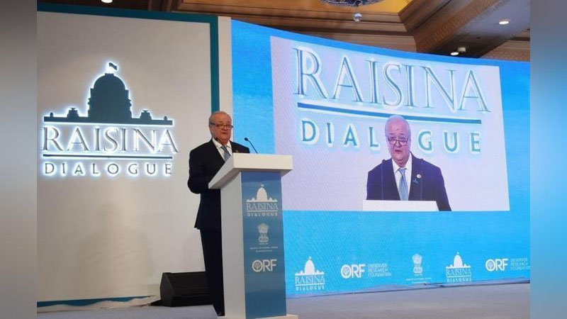 'Abdulaziz Kamilov Hindistondagi xalqaro konferensiyada nutq so`zladi'ning rasmi