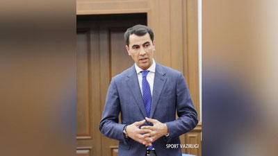 'Ravshan Ermatov vazir o`rinbosari bo`ldi'ning rasmi