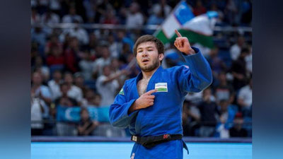 'Dzyudochimiz Parijda kumush medalni qo`lga kiritdi'ning rasmi
