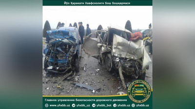 'Farg`onada qarama-qarshi yo`lga chiqqan “Neksiya” sabab, aybsiz “Spark” haydovchisi halok bo`ldi'ning rasmi