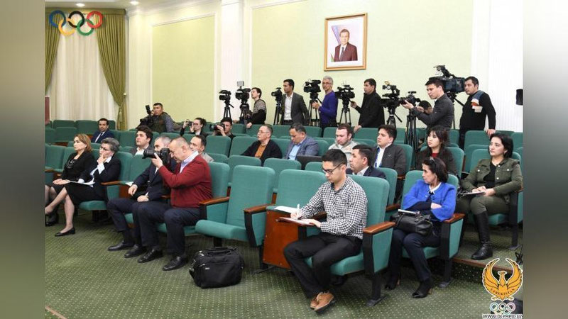 Изрображение 'В Ташкенте прошла презентация спортивной экипировки на Токио-2020 (фото)'