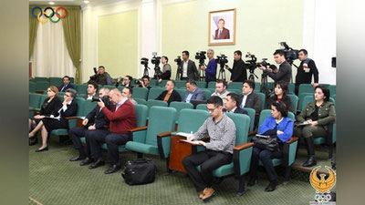 Изрображение 'В Ташкенте прошла презентация спортивной экипировки на Токио-2020 (фото)'