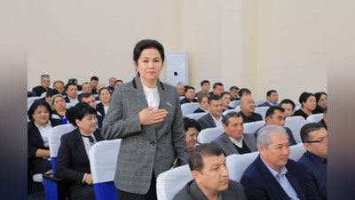 'Gavhar Alimova ham hokim bo`ldi'ning rasmi