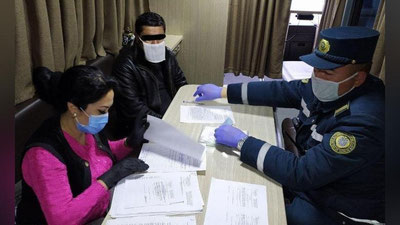 Изрображение 'Мужчина подделал удостоверение, чтобы беспрепятственно передвигаться по Ташкенту'