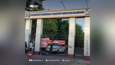 Изрображение 'Союз молодежи доставил медсредства в закрытый на карантин роддом в Ташкенте'