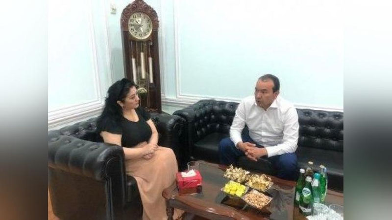 '25 yildan so`ng Mohira Asadova yana sahnaga qaytmoqda... Xonanda madaniyat vaziri bilan uchrashdi'ning rasmi