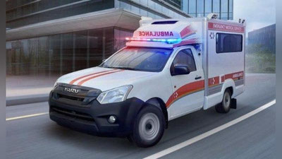 'O`zbekistonda Isuzu D-Max pikaplari negizida tez yordam mashinalari ishlab chiqariladi'ning rasmi