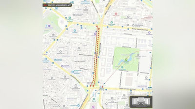Изрображение 'В Ташкенте будет частично закрыт участок улицы Фурката'