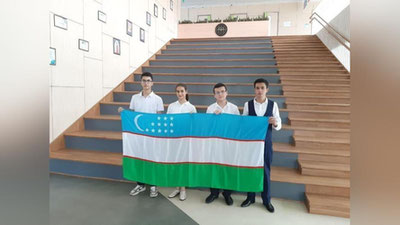 Изрображение 'Представители Узбекистана завоевали 6 медалей Менделеевской олимпиады'