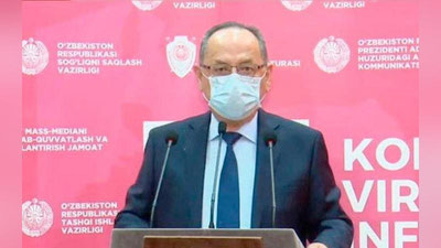 Изрображение 'Главный санитарный инспектор страны Нурмат Отабеков заразился коронавирусом'