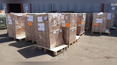 Изрображение 'Европейское региональное бюро ВОЗ доставило в Узбекистан гуманитарный груз'