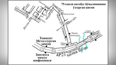 'Zangiotada qurilgan yangi maxsus shifoxona va Toshkent metallurgiya zavodigacha avtobus yo`nalishi tashkil etildi'ning rasmi