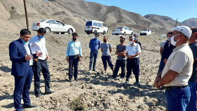 'Sӯxda 71 nafar ishsizga er ajratib berildi'ning rasmi