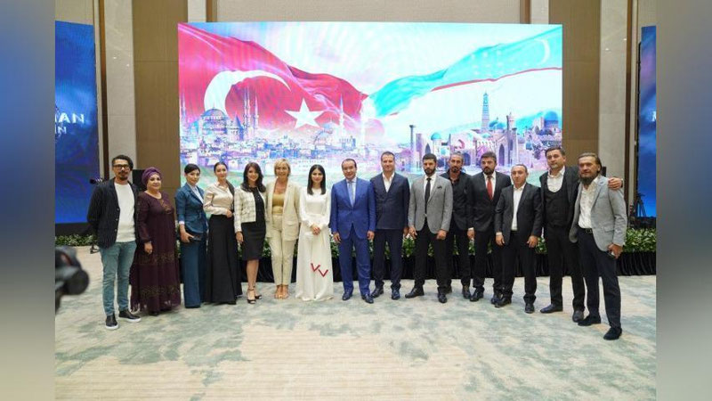 Изрображение 'Видео: Презентация исторического сериала о Джалолиддине Мангуберди в Ташкенте'