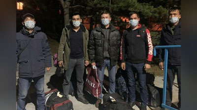 'Rossiyaga jo`nab ketgan yurtdoshlarimiz manzilga etib bordi. Ular karantin muddatidan so`ng kafolatli sharoitlarda ish boshlaydi'ning rasmi