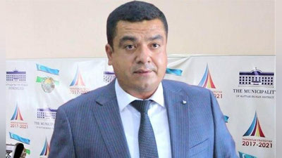 'Kattaqo‘rg‘on tumaniga hokim tayinlandi. Avvalgi hokim bevaqt vafot etgan edi.'ning rasmi