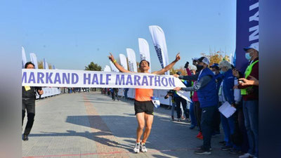 Изрображение 'Стали известны имена победителей Самаркандского полумарафона'