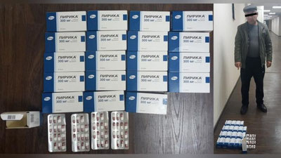 Изрображение 'В Коканде в остановленном "Дамасе" обнаружили 20 упаковок "Лирики"'