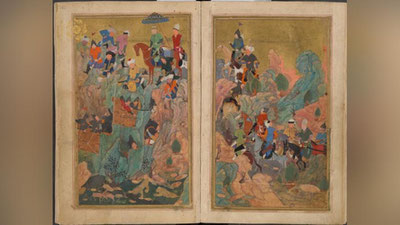 'Behzodning dahosi. O`zbekistonda birinchi marotaba Sharqning buyuk miniatyurachi musavviri haqida suratli albom yaratiladi'ning rasmi