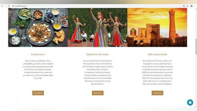 'BAAdagi vatandoshimiz yangi turistik sayti orqali xorijliklarni O`zbekistonga chorlamoqda'ning rasmi