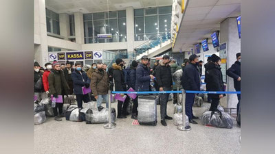 '203 nafar o`zbekistonlik Rossiyaga ishga jo`natildi'ning rasmi